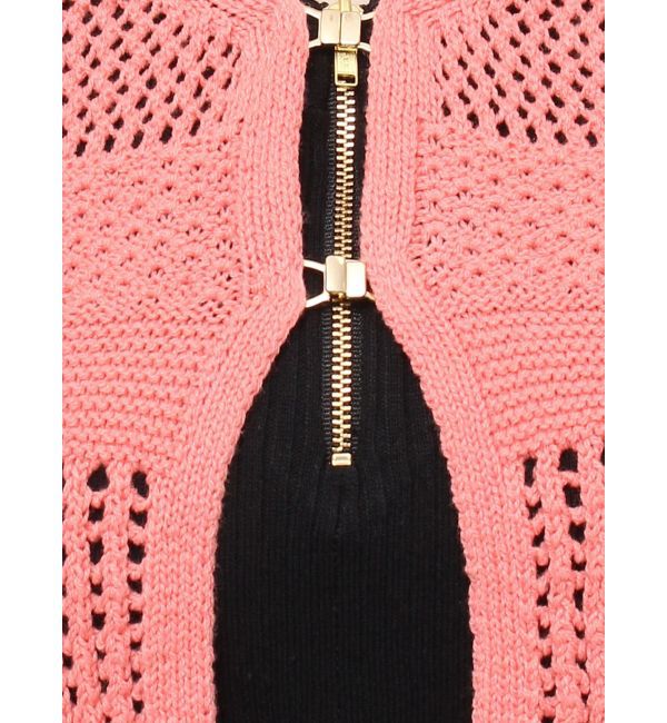 dazzlin「ホックデザインニットカーデ」|カーディガン|