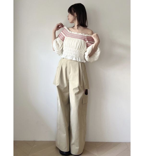 dazzlin「オフショルフェミニックトップス」|シャツ・ブラウス|