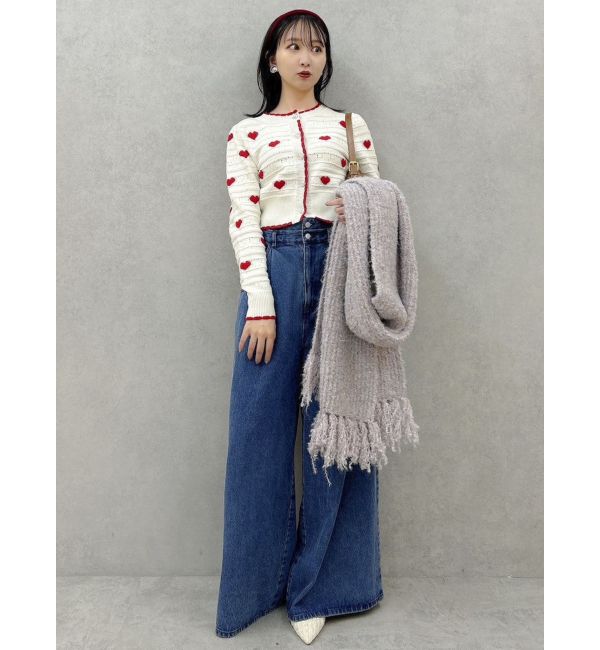 dazzlin「キャンディカラービッグマフラー」|マフラー|