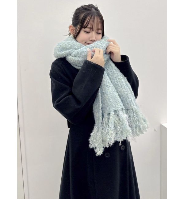 dazzlin「キャンディカラービッグマフラー」|マフラー|