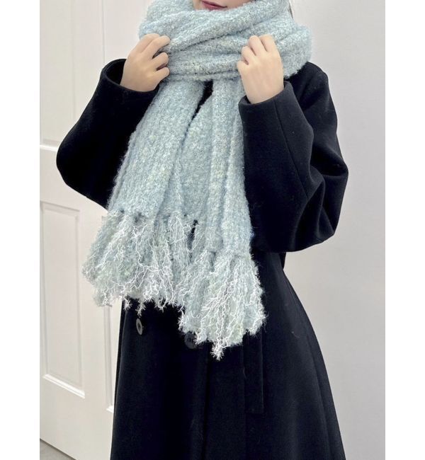 dazzlin「キャンディカラービッグマフラー」|マフラー|