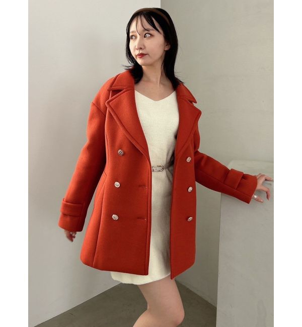 dazzlin「オーバーマルチボタンPコート」|ピーコート|