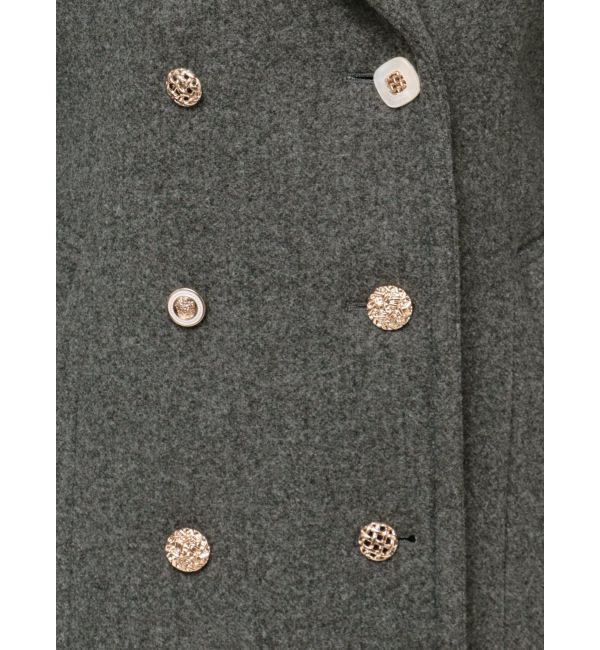 dazzlin「オーバーマルチボタンPコート」|ピーコート|