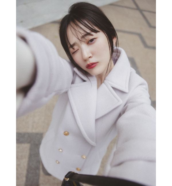 dazzlin「オーバーマルチボタンPコート」|ピーコート|