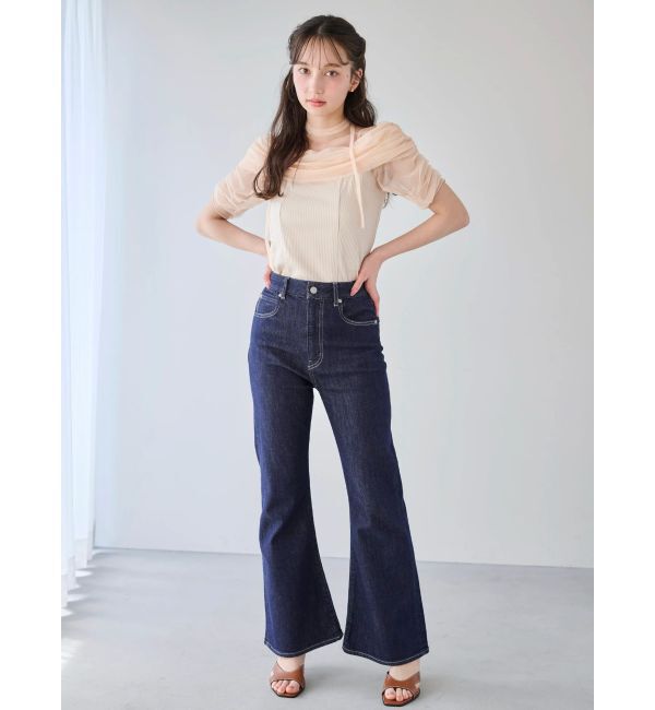 dazzlin「シアーオフショルダートップス」|Tシャツ・カットソー|