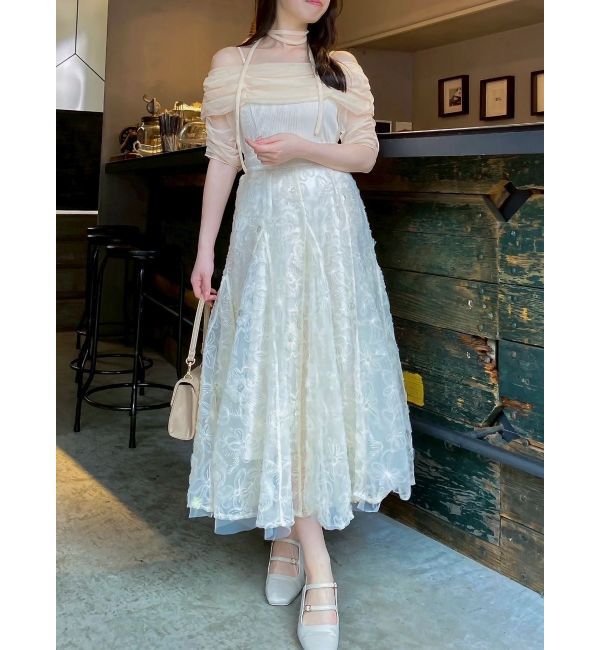 dazzlin「シアーオフショルダートップス」|Tシャツ・カットソー|