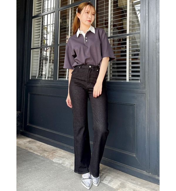 dazzlin「ラガーオーバーシャツ」|ポロシャツ|