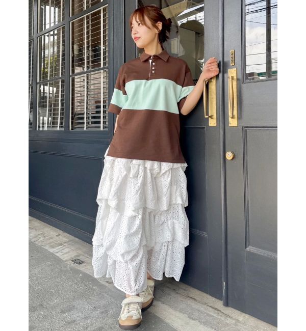 dazzlin「ラガーオーバーシャツ」|ポロシャツ|