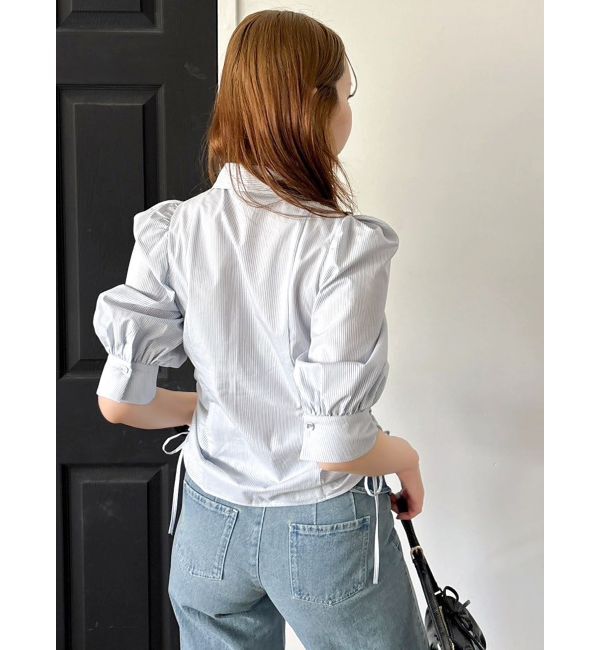 dazzlin「リボンネームデニムパンツ」|デニム|