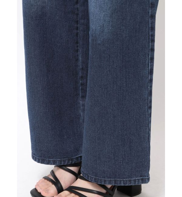 dazzlin「リボンネームデニムパンツ」|デニム|