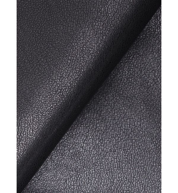 dazzlin「ウエストシェイプフェイクレザージャケット」|ライダースジャケット|