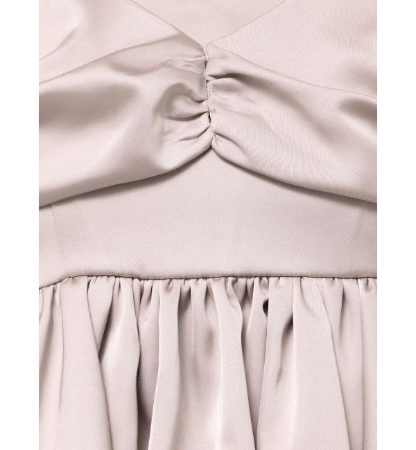 dazzlin「ペプラムギャザーバルーンブラウス」|シャツ・ブラウス|