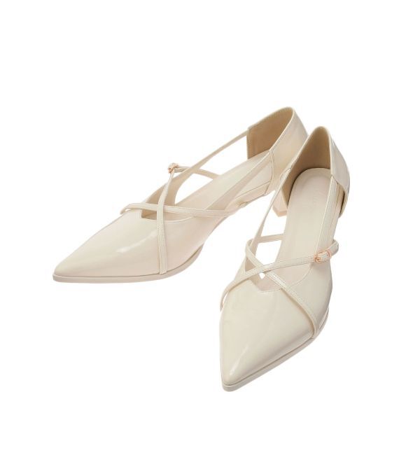 dazzlin「クロスベルトパンプス」|パンプス|