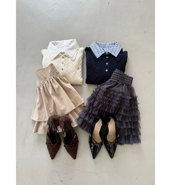 dazzlin「クロスベルトパンプス」|パンプス|