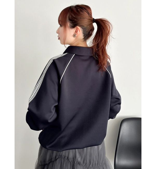 dazzlin「【FILA別注】シャツカラーカットプルオーバー」|Tシャツ・カットソー|