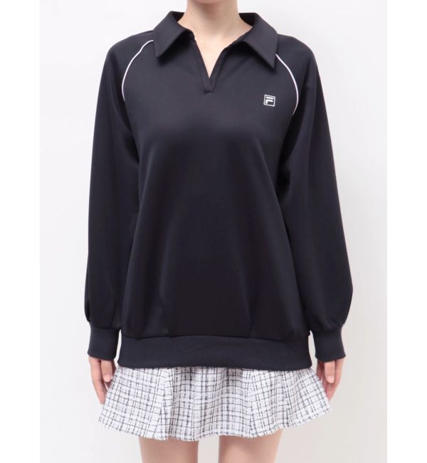 dazzlin「【FILA別注】シャツカラーカットプルオーバー」|Tシャツ・カットソー|
