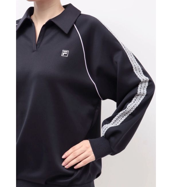 dazzlin「【FILA別注】シャツカラーカットプルオーバー」|Tシャツ・カットソー|