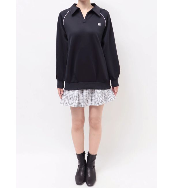 dazzlin「【FILA別注】シャツカラーカットプルオーバー」|Tシャツ・カットソー|