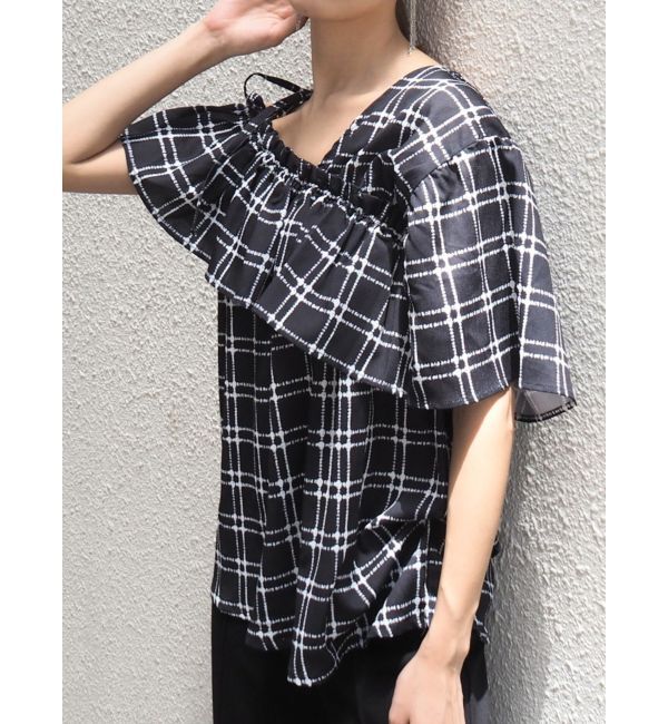 EMODA「アシンメトリーオフショルダートップ」|Tシャツ・カットソー|