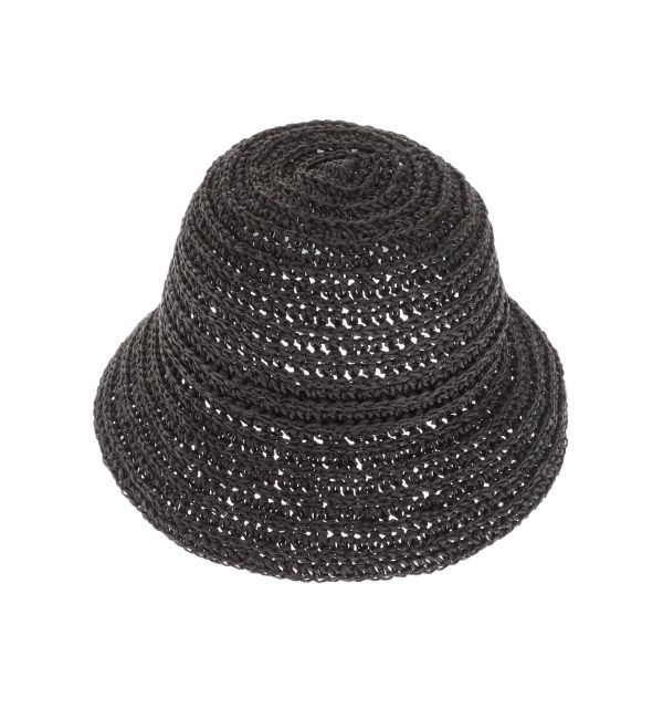EMODA「ボーダーニットハット」|ハット|ブラック