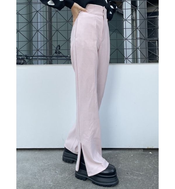 EMODA「【WEB限定】スーパーハイウエストフレアパンツ」|その他|