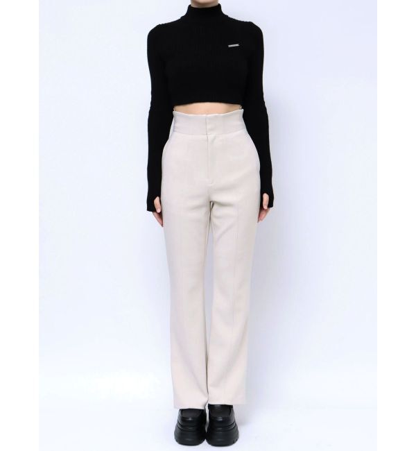 EMODA「【WEB限定】スーパーハイウエストフレアパンツ」|その他|