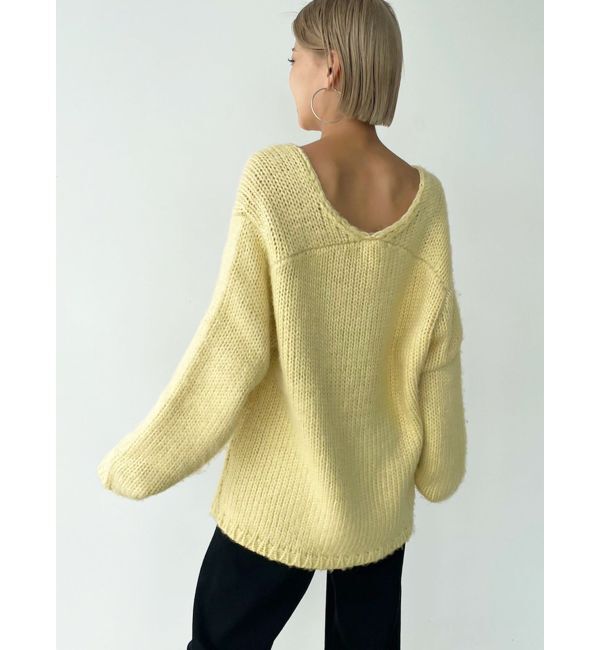 EMODA「オーバーサイズショルダーニット」|ニット・セーター|