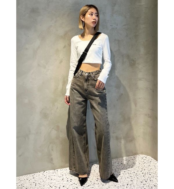 EMODA「プレートクロップトップ」|Tシャツ・カットソー|