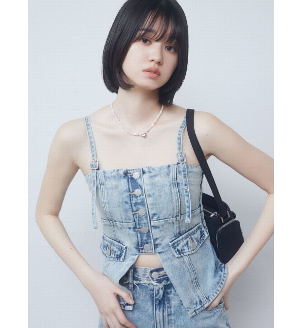 EMODA「デニムキャミソール」|キャミソール|