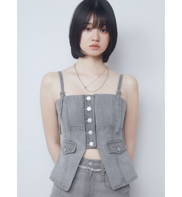 EMODA「デニムキャミソール」|キャミソール|