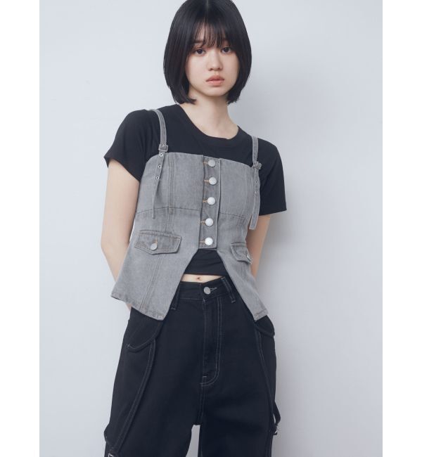 EMODA「デニムキャミソール」|キャミソール|