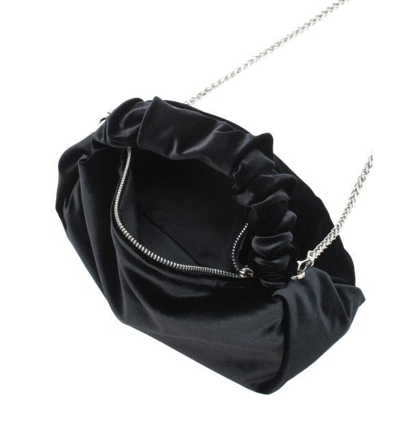 EMODA「ギャザーハンドポーチバッグ」|ハンドバッグ|