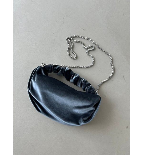 EMODA「ギャザーハンドポーチバッグ」|ハンドバッグ|