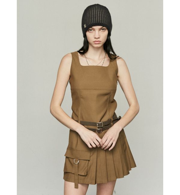 EMODA「ボックスEマークビーニー」|ニット帽|