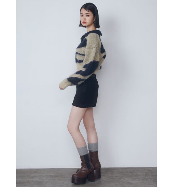 EMODA「サイドゴアラウンドブーツ」|ショートブーツ|