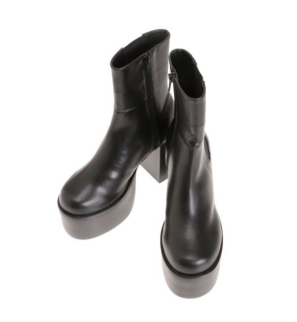 EMODA「サイドゴアラウンドブーツ」|ショートブーツ|