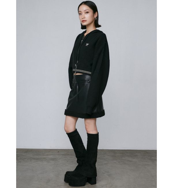 EMODA「チューズニットフードカーディガン」|ニット・セーター|