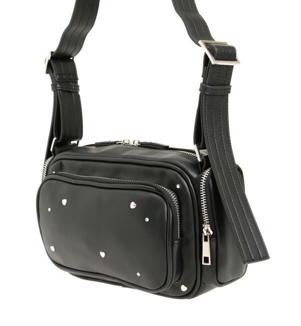 EMODA「ビジュースクエアショルダーバッグ」|ショルダー・メッセンジャー|