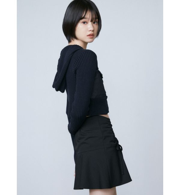 EMODA「ドッキングポケットニットパーカー」|ニット・セーター|