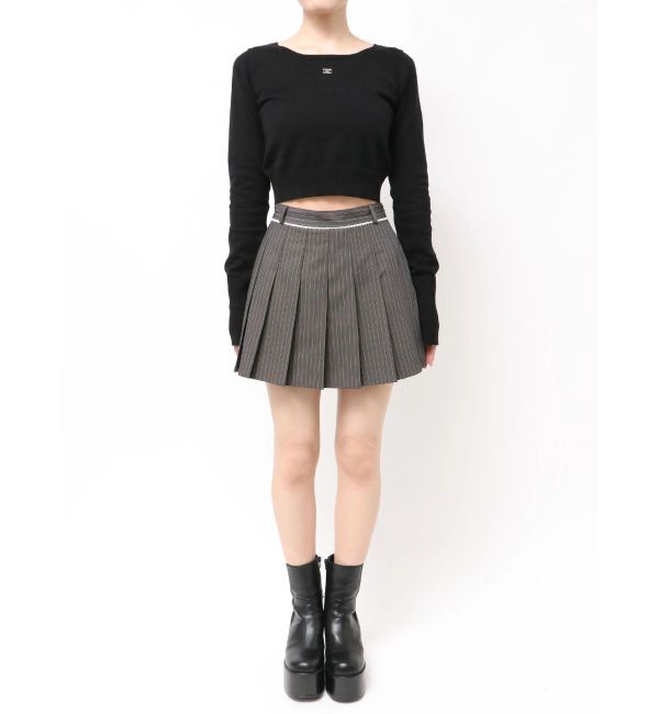 EMODA「レースプリーツスカート」|スカート|