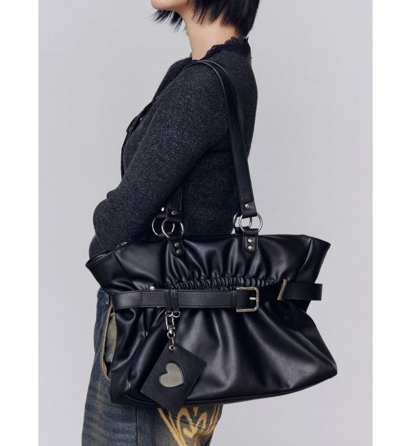 EMODA「ベルトギャザートートバッグ」|トートバッグ|