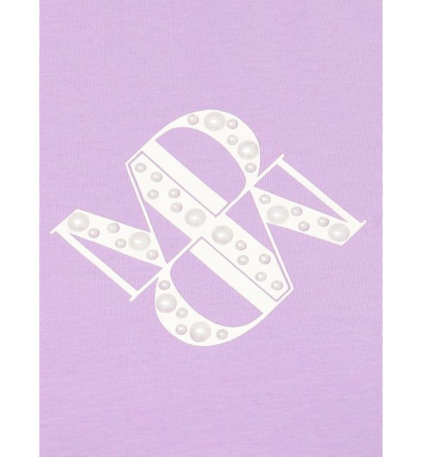 MERCURYDUO「クロップドパールロゴTシャツ」|Tシャツ・カットソー|