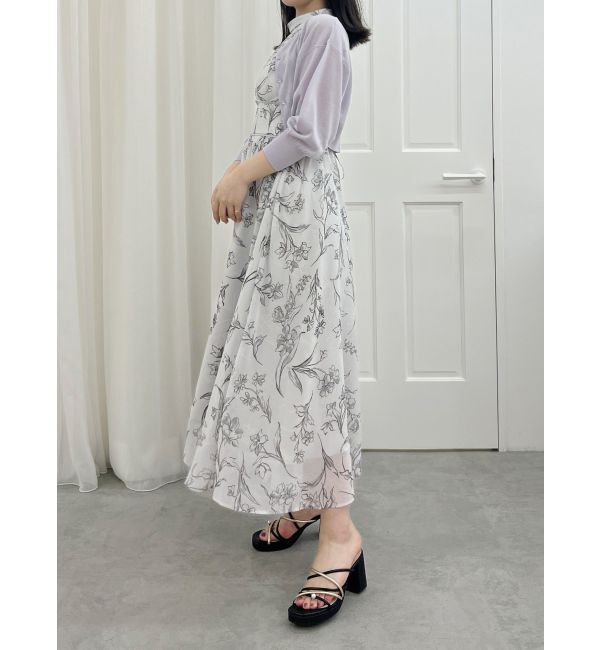 MERCURYDUO「コンパクトシアーカーディガン」|カーディガン|