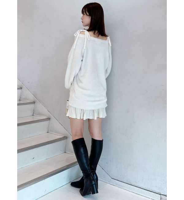 MERCURYDUO「マニッシュプリーツミニスカート」|スカート|