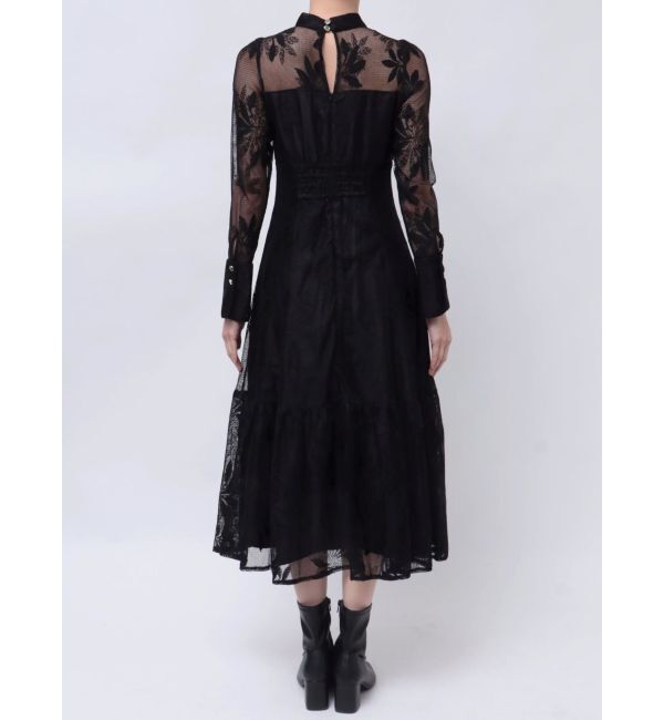 MERCURYDUO「レースティアードワンピース」|ワンピース|