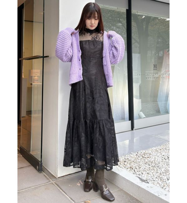 MERCURYDUO「レースティアードワンピース」|ワンピース|