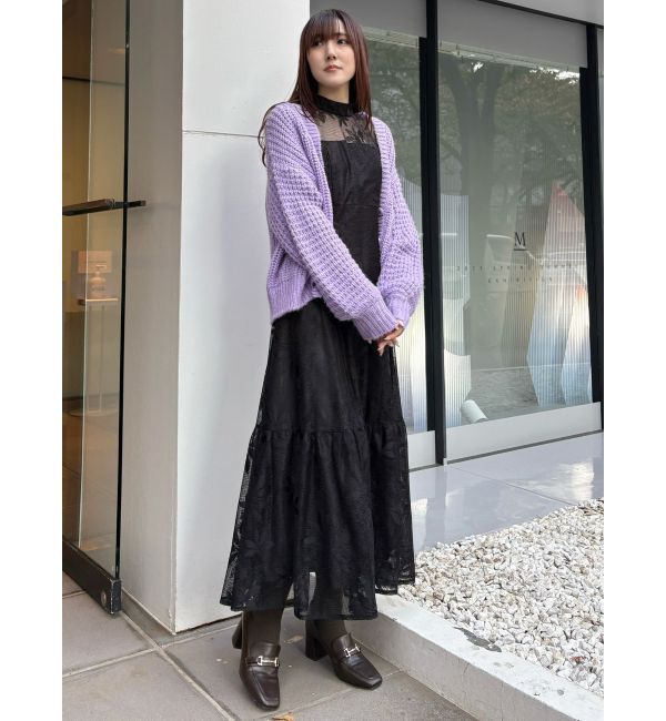 MERCURYDUO「レースティアードワンピース」|ワンピース|