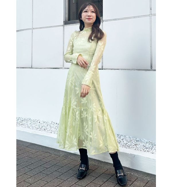 MERCURYDUO「レースティアードワンピース」|ワンピース|