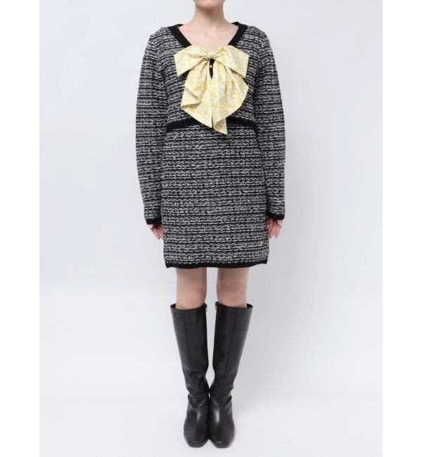 MERCURYDUO「TVアニメ【推しの子】ツイードカーディガンセットミニニットワンピース」|ワンピース|