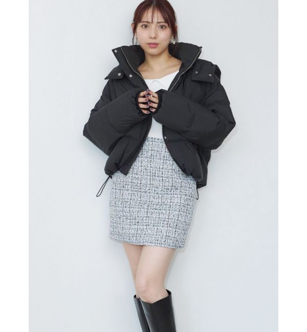 MERCURYDUO「【セットアップ着用可】ツイードミニスカート」|スカート|